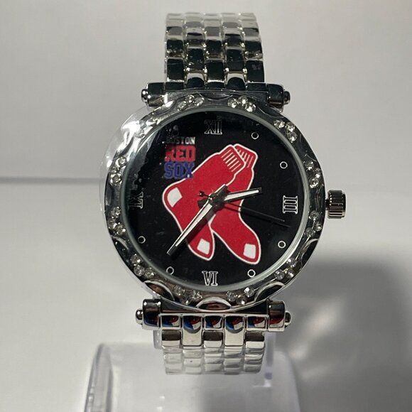 Boston Red Sox MLB Women\'s Luxury Stainless-Steel Watch (RARE) NEW main image 9